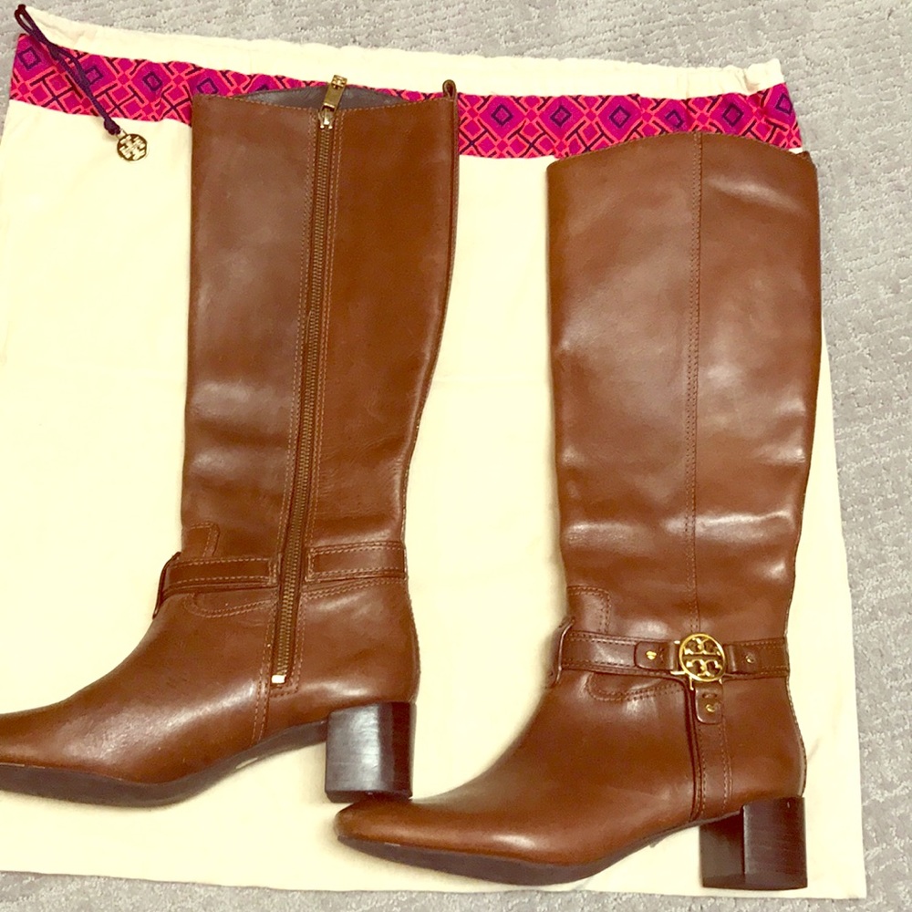 Tory Butch riding boots.